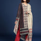 Women Bagru Ethnic Motifs Print Pure Cotton Kurta with Trousers & Dupatta