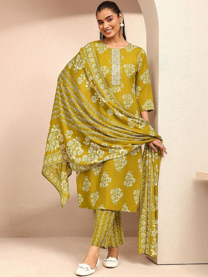 Women Regular Size Kurta Set Cotton