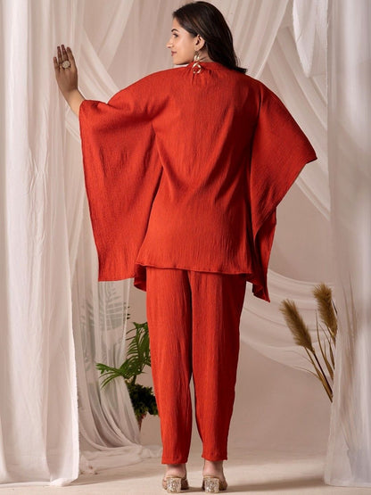 Women Layered Top with Trousers
