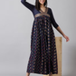 Ethnic Motifs Printed V-Neck Maxi Dress