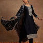 Ethnic Motifs Yoke Design Regular Sequinned Kurta With Trousers & Dupatta