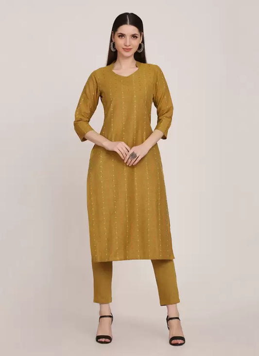 Women Multicolor Cottton Kurta Pant set