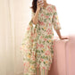 Women Floral Kurta with Pant & Dupatta