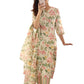 Women Floral Kurta with Pant & Dupatta