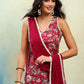 Floral Printed Regular Pure Cotton Straight Kurta with Palazzos & Dupatta