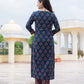 Floral Printed Straight Kurta With Trousers & Dupatta