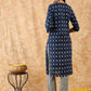 Ethnic Motifs Printed Straight Sequinned Kurta with Trousers - Amy's Cart