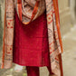 Women Ethnic Motifs Printed Regular Kurta with Trousers & With Dupatta