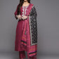 Women Silk Blend Kurta Pant Dupatta Set