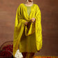 Floral Embroidered Sequinned Straight Kurta with Salwar & With Dupatta