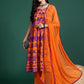 Floral Print Shoulder Straps Pure Cotton Kurta with Trousers & Dupatta