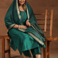 Plus Size Straight Kurta With Palazzos & Dupatta