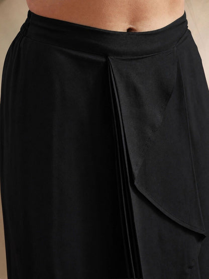Women Embroidered Top with Skirt