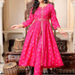 Women Floral Embroidered Regular Kurta with Trouser