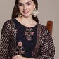 Women Floral Printed Regular Kurta with Trousers & With Dupatta