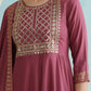 Embroidered Regular Sequinned Kurta with Palazzos & Dupatta