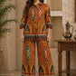 Pastels Printed Tunic with Palazzos