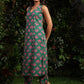 Floral Printed V-Neck Straight Pure Cotton Kurta With Trousers