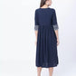 Women Fit and Flare Blue Dress