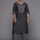 Plus Size Floral Printed Regular Kurta with Palazzos