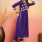 Embroidered Purple Kurta Set