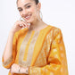 Women Yellow Kurta with Palazzos & With Dupatta