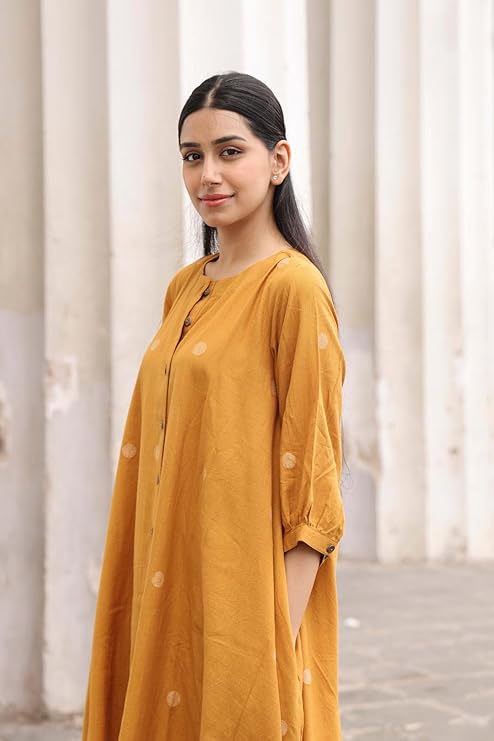 Pure Cotton Anarkali Kurta with & Palazzo set