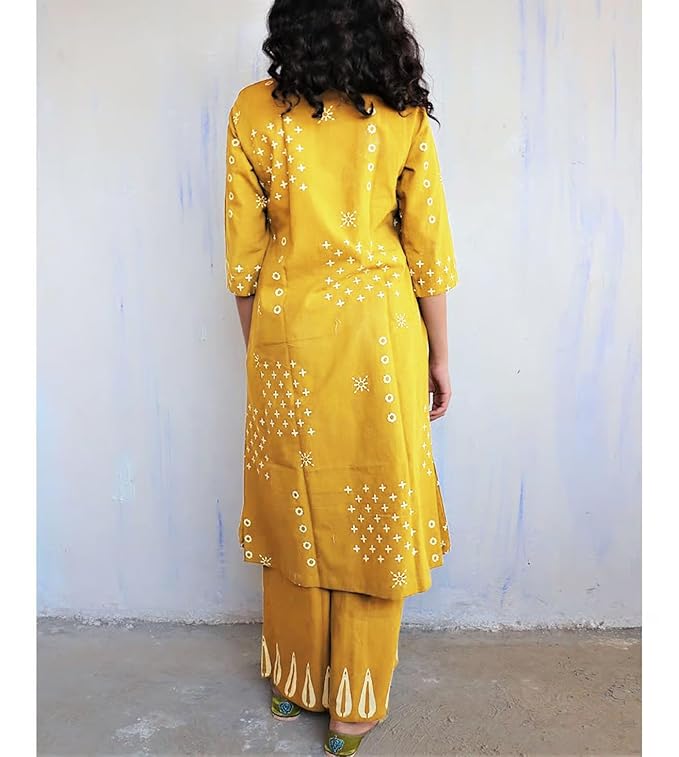 Cotton Kurta Palazzo set