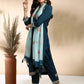 Women Silk Blend Kurta Pant Dupatta Set