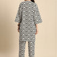 Women Printed Regular Kurta with Trousers