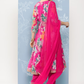 Floral Printed Regular Zardozi Kurta with Palazzos & With Dupatta