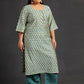 Plus Size Printed Regular Kurta with Palazzos & Dupatta