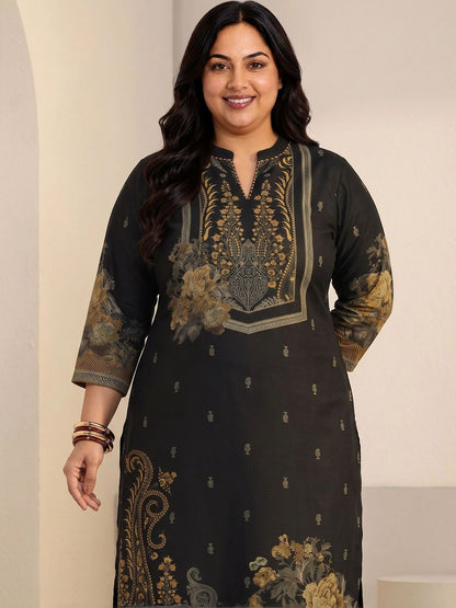 Women Floral Printed Regular Kurta with Trousers & With Dupatta