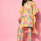Silk Blend Abstract Printed Co-Ord