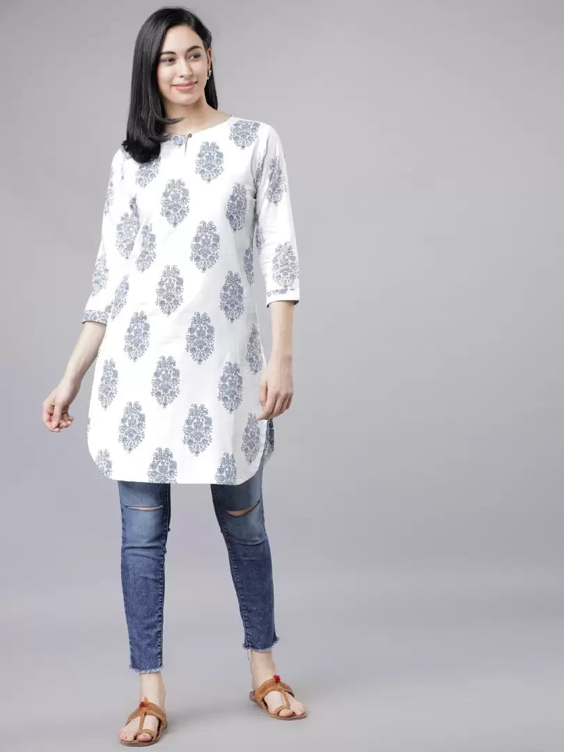 Casual Regular Sleeves Printed Women