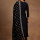 Ethnic Motifs Yoke Design Regular Sequinned Kurta With Trousers & Dupatta