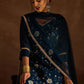 Women Floral Embroidered Regular Sequinned Kurta with Sharara & With Dupatta