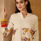 Printed Pure Cotton Tunic & Palazzo Co-Ord Set