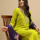 Women Silk Blend Kurta Pant Dupatta Set