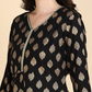 Ethnic Motifs Printed Regular Gotta Patti Kurta with Trousers