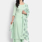 Women Viscose Rayon Kurta Palazzo Set