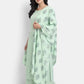 Women Viscose Rayon Kurta Palazzo Set