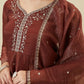 Women Pure Silk Kurta Pant Dupatta Set