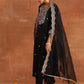 Women Viscose Rayon Kurta Pant Dupatta Set