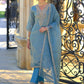 Women Silk Blend Kurta Pant Dupatta Set