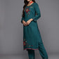 Women Silk Blend Kurta Pant Dupatta Set