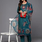 Women Silk Blend Kurta Pant Dupatta Set