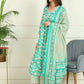 Women Pure Cotton Kurta Pant Dupatta Set