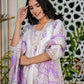 Women Pure Cotton Kurta Palazzo Attached Dupatta Set