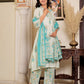 Women Pure Cotton Kurta Palazzo Attached Dupatta Set